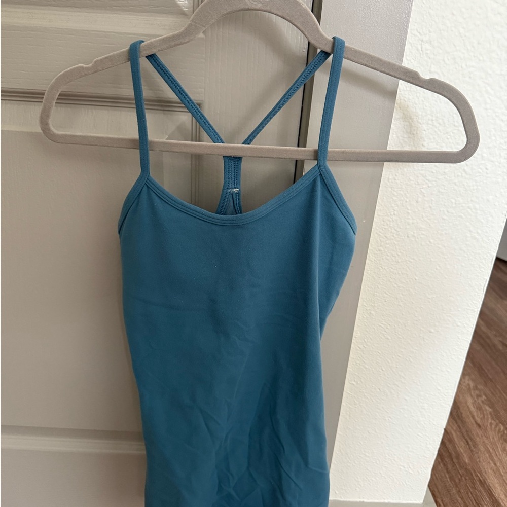 Lululemon Athletica Blue Tank Top